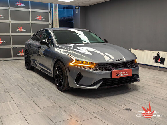 2022 Kia K5 III, серый - вид 3
