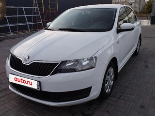 2019 Skoda Rapid I Рестайлинг, белый, 1040000 рублей, вид 1