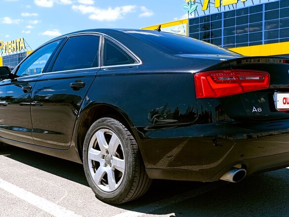 2014 Audi A6 IV (C7), чёрный, 1400000 рублей - вид 4