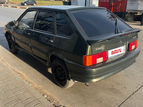 2007 Lada (ВАЗ) 2114, зелёный, 110000 рублей - вид 3