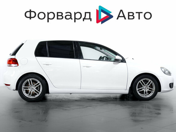 2011 Volkswagen Golf VI, белый, 579000 рублей - вид 8