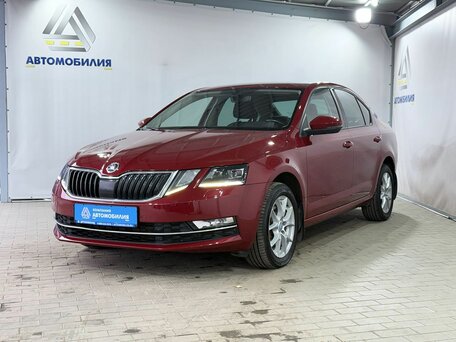 2018 Skoda Octavia III (A7) Рестайлинг, красный, 1759000 рублей, вид 1