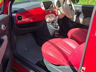 2011 Fiat 500 II, красный, 770000 рублей, вид 5