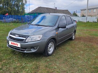 2013 Lada (ВАЗ) Granta I, серый, 249000 рублей, вид 3