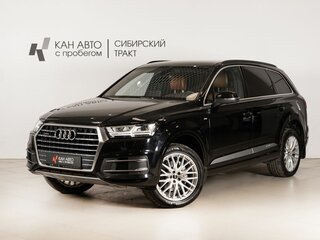 2015 Audi Q7 II (4M), чёрный, 3560000 рублей, вид 1