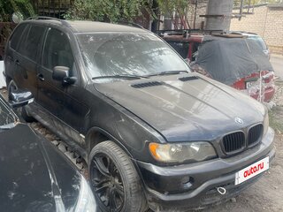 2000 BMW X5 4.4i I (E53), чёрный, 350000 рублей, вид 2