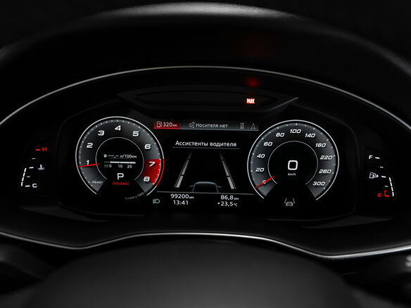 2021 Audi Q7 45 TFSI II (4M) Рестайлинг, серый, 5000000 рублей - вид 11
