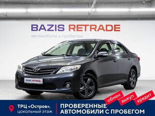 2010 Toyota Corolla X (E140, E150) Рестайлинг, серый, 825000 рублей, вид 1