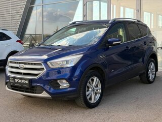 2018 Ford Kuga II Рестайлинг, синий, 1420000 рублей, вид 1