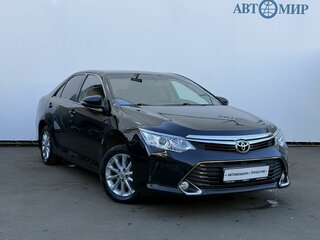 2017 Toyota Camry VII (XV50) Рестайлинг, чёрный, 2350000 рублей, вид 3