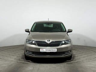 2019 Skoda Rapid I Рестайлинг, коричневый, 1097860 рублей, вид 2