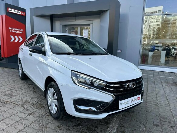 2026 Lada (ВАЗ) Vesta I Рестайлинг (NG), белый, 1498000 рублей - вид 4