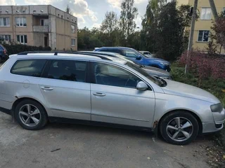 2009 Volkswagen Passat B6, серебристый, 430000 рублей, вид 2