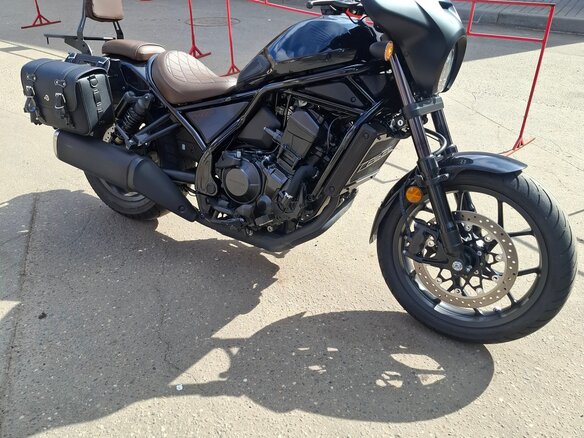 2022 Honda CMX 1100 Rebel, чёрный, 990000 рублей - вид 1