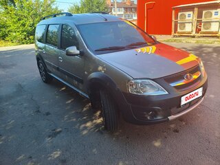 2018 Lada (ВАЗ) Largus Cross I, серый, 1150000 рублей, вид 2