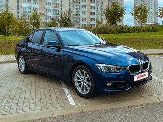 2017 BMW 3 серии 320d VI (F3x) Рестайлинг, синий, 2220000 рублей, вид 3