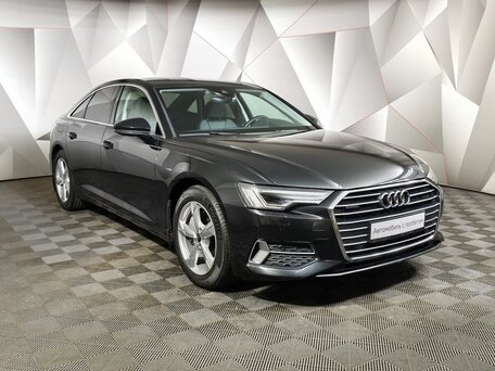 2021 Audi A6 45 TFSI V (C8), чёрный, 4273872 рублей, вид 3