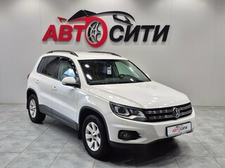 2012 Volkswagen Tiguan I Рестайлинг, белый, 1338000 рублей, вид 1