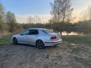 2002 Saab 9-5 I Рестайлинг, серебристый, 530000 рублей, вид 1