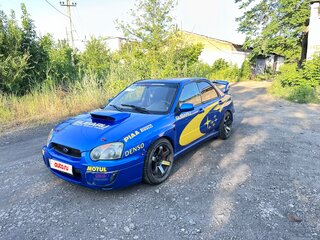 2003 Subaru Impreza WRX II Рестайлинг 1, синий, 1150000 рублей, вид 1