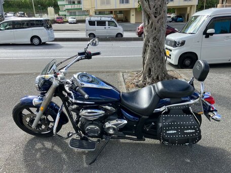 2009 Yamaha XVS950, синий, 677000 рублей, вид 1