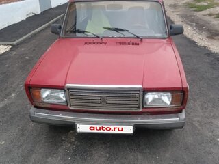 1998 Lada (ВАЗ) 2107, красный, 45000 рублей, вид 2