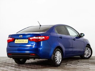 2013 Kia Rio 4-speed III, синий, 1009000 рублей, вид 4