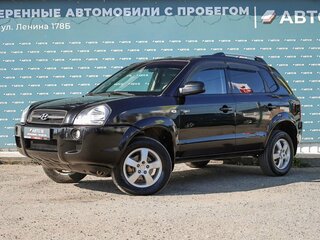 2007 Hyundai Tucson I, чёрный, 699000 рублей, вид 1