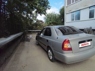 2008 Hyundai Accent ТагАЗ II, бежевый, 480000 рублей, вид 5