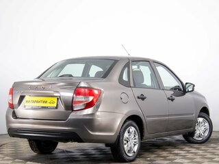 2019 Lada (ВАЗ) Granta I Рестайлинг, коричневый, 749000 рублей, вид 4