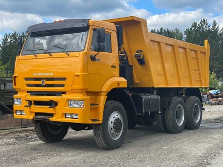 2016 КамАЗ 65222, жёлтый, 4800000 рублей, вид 1