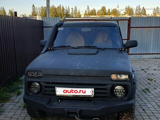 2003 Lada (ВАЗ) 2121 (4x4) I Рестайлинг, чёрный, 400000 рублей, вид 2