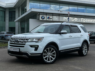 2018 Ford Explorer V Рестайлинг 2, белый, 3147000 рублей, вид 1