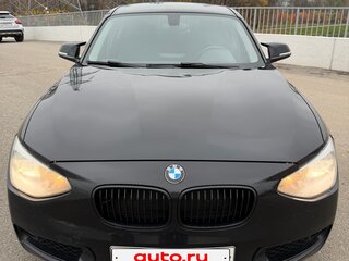 2012 BMW 1 серии 118i II (F20/F21), чёрный, 1050000 рублей, вид 2