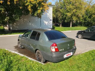 2004 Renault Symbol I Рестайлинг, зелёный, 140000 рублей, вид 4