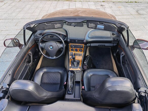 1997 BMW Z3 I, красный, 1090000 рублей - вид 13