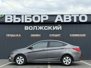 2015 Hyundai Solaris I Рестайлинг, серый, 935000 рублей, вид 3