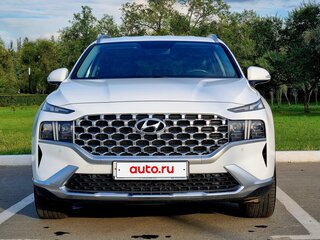 2021 Hyundai Santa Fe IV Рестайлинг, белый, 3500000 рублей, вид 2
