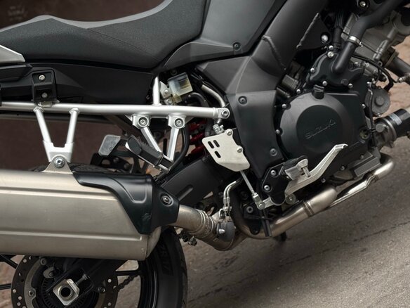 2014 Suzuki V-Strom 1000, серебристый, 680000 рублей - вид 9