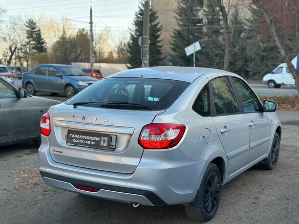 2019 Lada (ВАЗ) Granta I Рестайлинг, серый, 699000 рублей - вид 3
