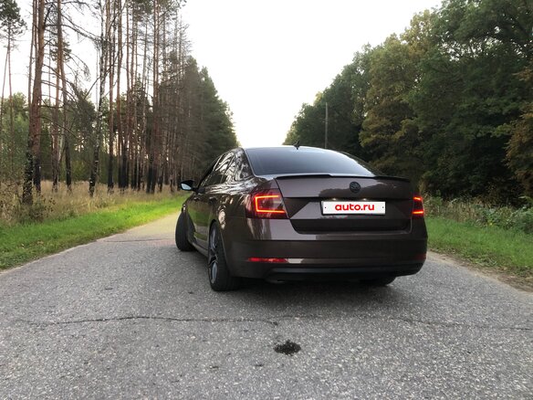 2017 Skoda Octavia III (A7) Рестайлинг, коричневый, 1720000 рублей - вид 2
