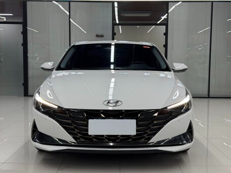 2022 Hyundai Elantra VII (CN7), белый, 1400000 рублей, вид 2