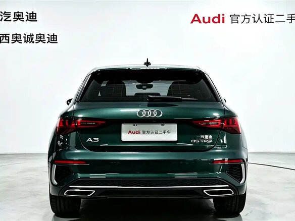 2023 Audi A3 35 TFSI IV (8Y), зелёный - вид 3