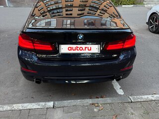 2018 BMW 5 серии 520d VII (G30/G31/G38), синий, 3490000 рублей, вид 5