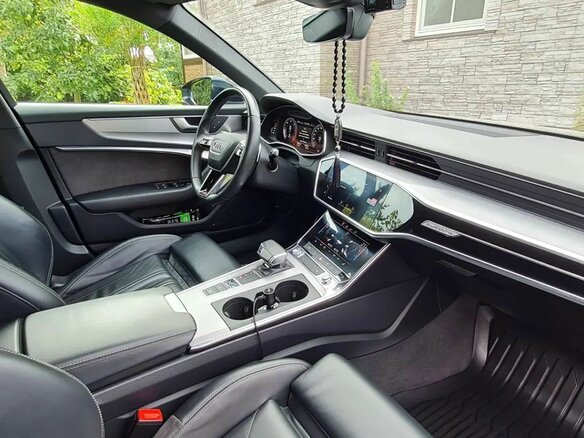 2019 Audi A6 40 TDI V (C8), синий, 4350000 рублей - вид 9