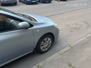 2008 Toyota Corolla AMT X (E140, E150), голубой, 680000 рублей, вид 5