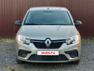 2019 Renault Logan II Рестайлинг, бежевый, 782651 рублей, вид 2