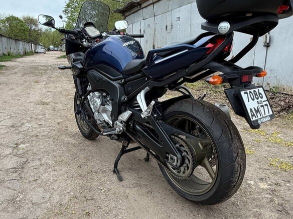 2008 Yamaha FZ1, синий, 650000 рублей - вид 7