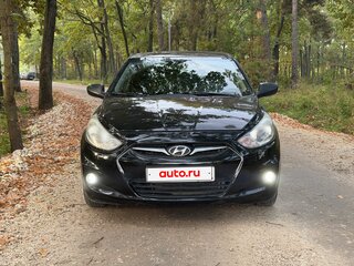 2011 Hyundai Solaris I, чёрный, 580000 рублей, вид 5