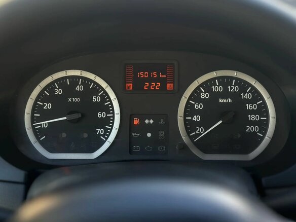 2008 Renault Logan I, синий, 229000 рублей - вид 19
